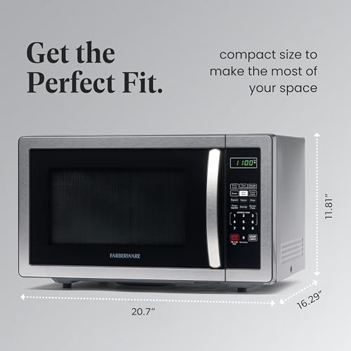 Farberware 1.1 Cu Ft Countertop Microwave Oven Review