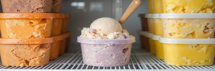 Homemade Ice Cream Storage & Texture Problems