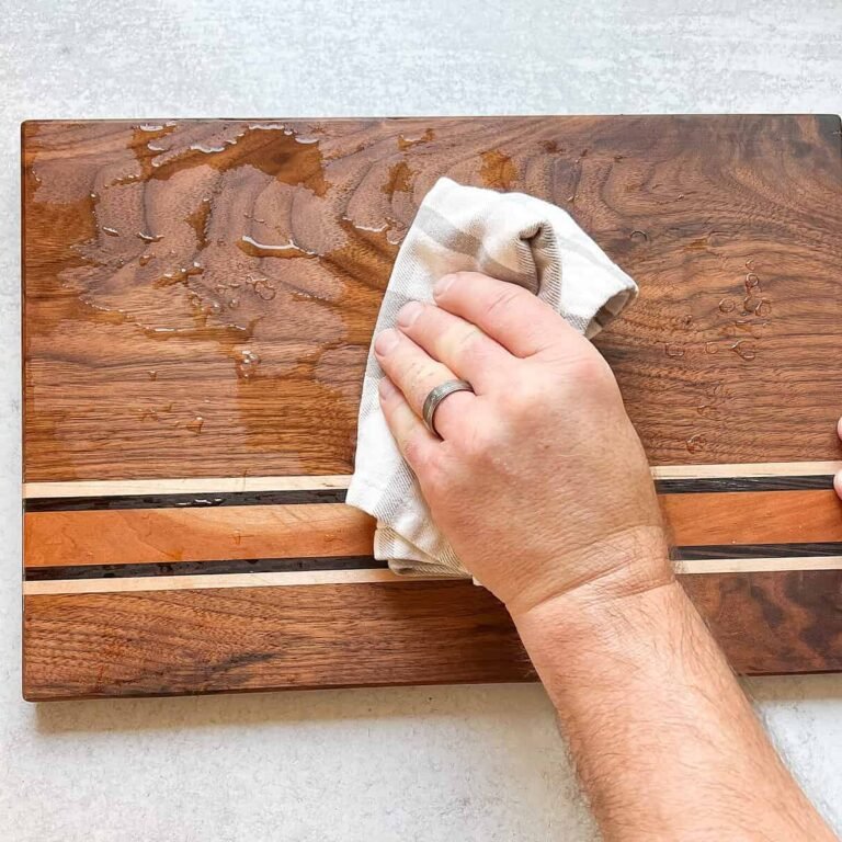 Cutting Board Maintenance & Conditioning