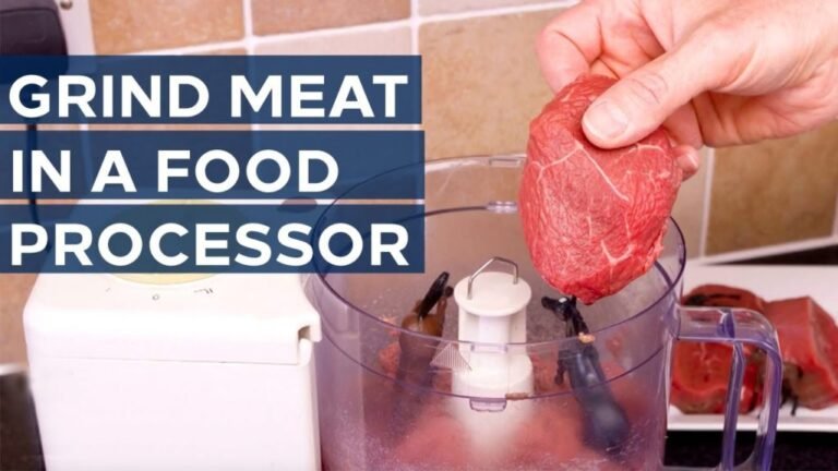 Food Processor Meat & Protein Preparation