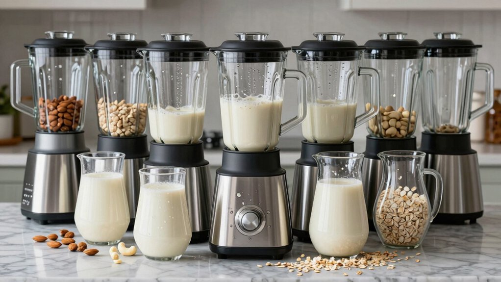 Blender Nut Milk Preparation