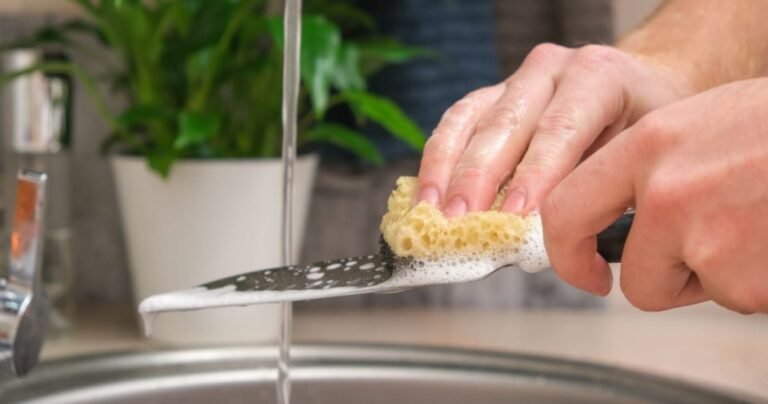 Kitchen Knife Cleaning & Hand Washing