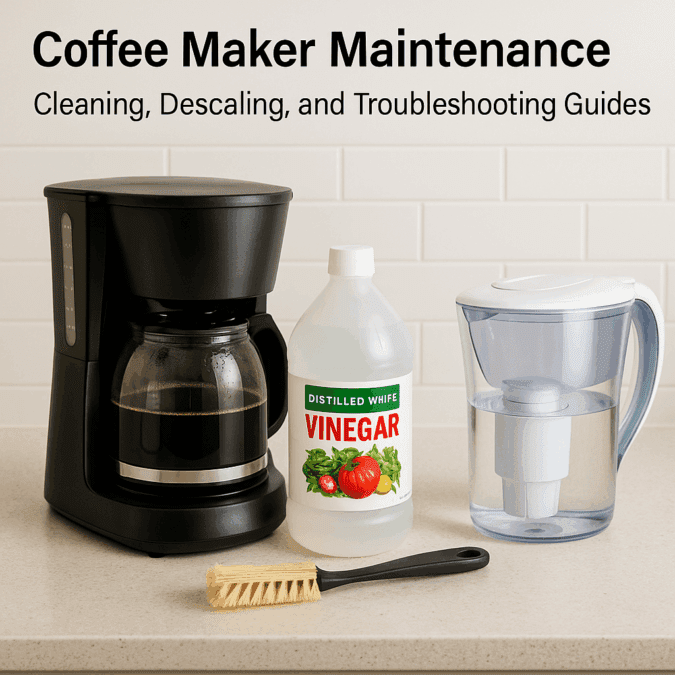 Coffee Maker Cleaning & Filter Maintenance