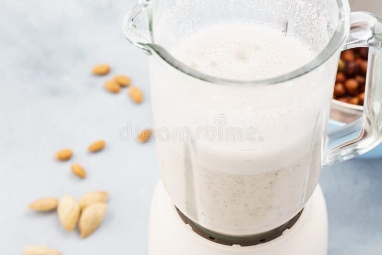 Blender Nut Milk & Homemade Milk Preparation