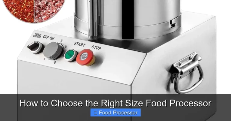 Food Processor Size