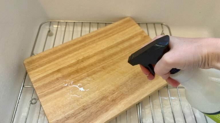 Cutting Board Cleaning & Sanitizing