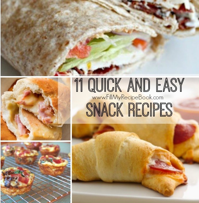 Easy Snack Recipes