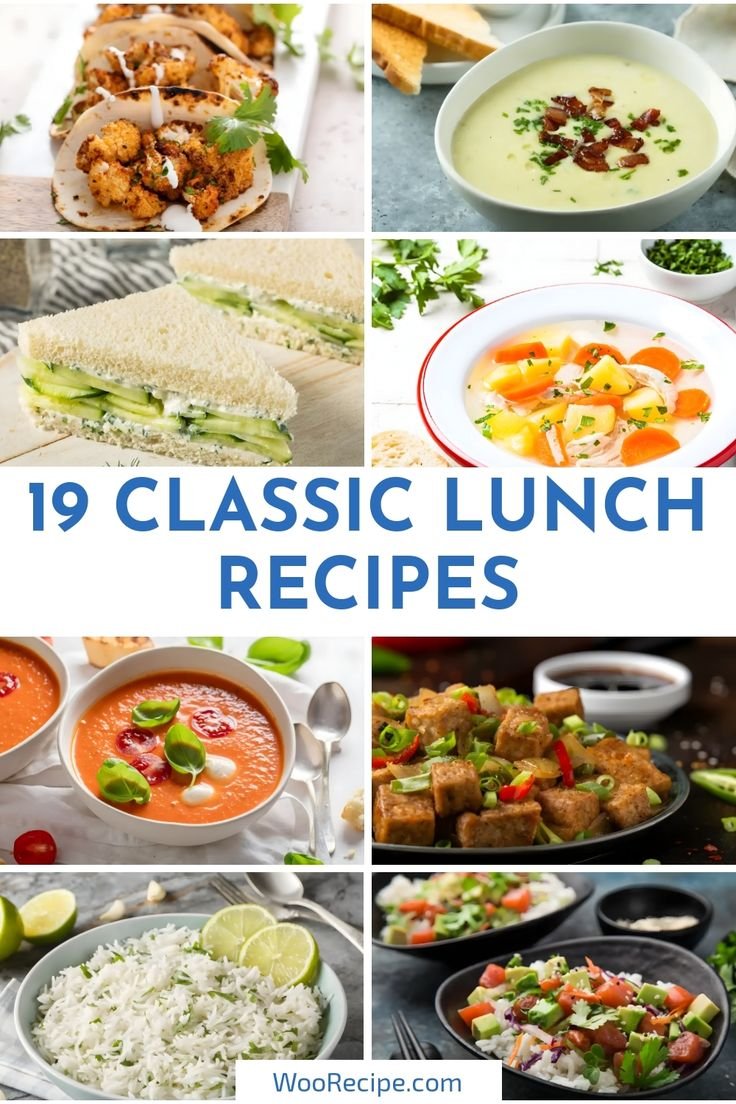 Classic Lunch Recipes