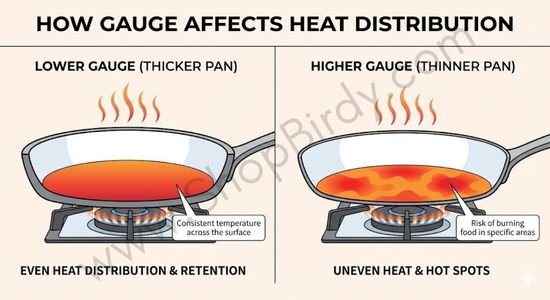 How Cookware Thickness Affects Cooking