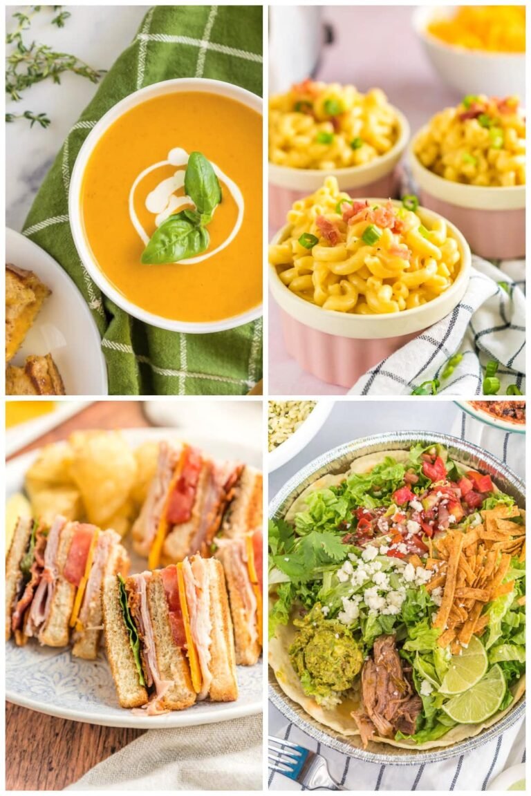 Homemade Lunch Recipes