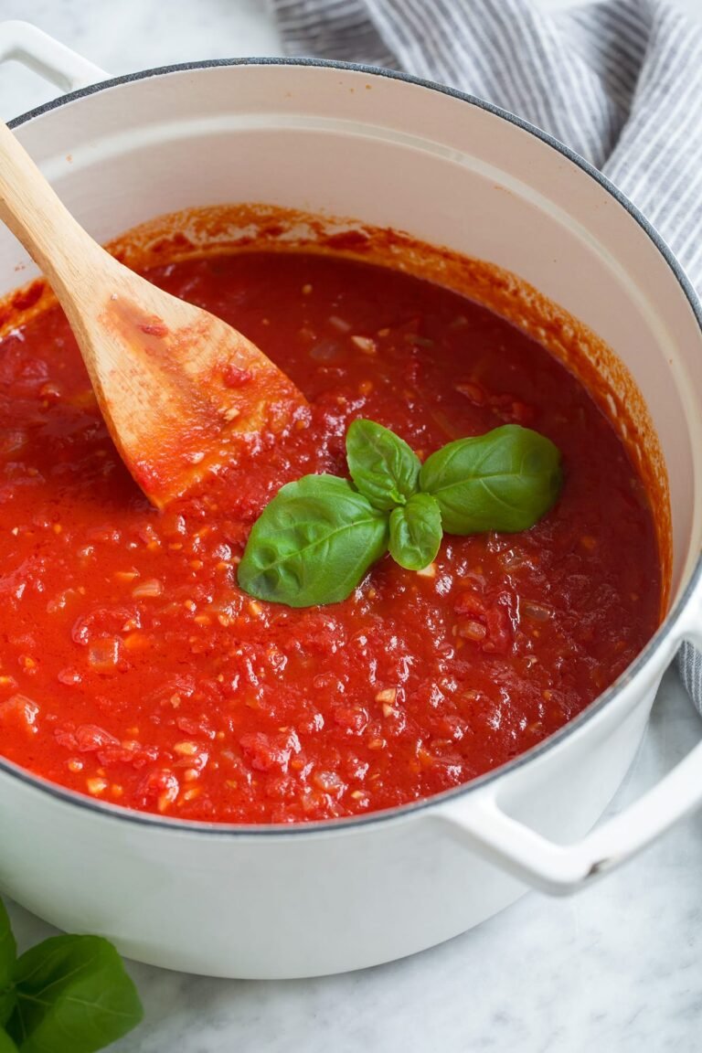 Homemade Marinara Sauce